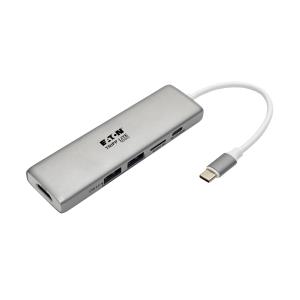 USB-C DOCKING STATION TYPE-C HDMI THUNDERB 3 PD CHARGE MIC SD