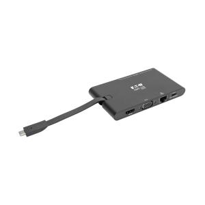 USB-C LAPTOP DOCKING STATION HDMI/VGA THUNDERBOLT 3 BLK
