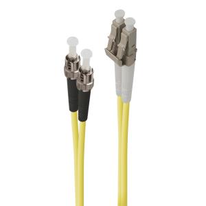 Fiber Optic Cable LC-ST Single Duplex LSZH 5m